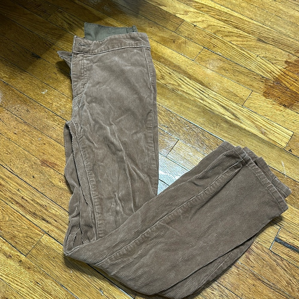 Flare corduroy jeans
